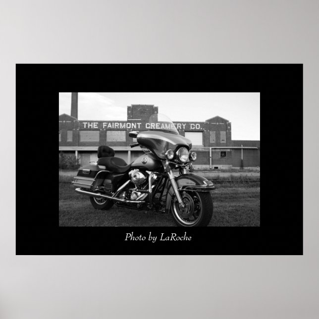 Harley at Creamery Poster (Front)