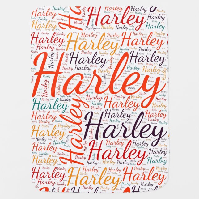 Harley Baby Blanket (Front)