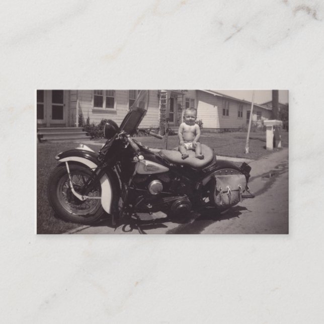 harley baby business card (Front)