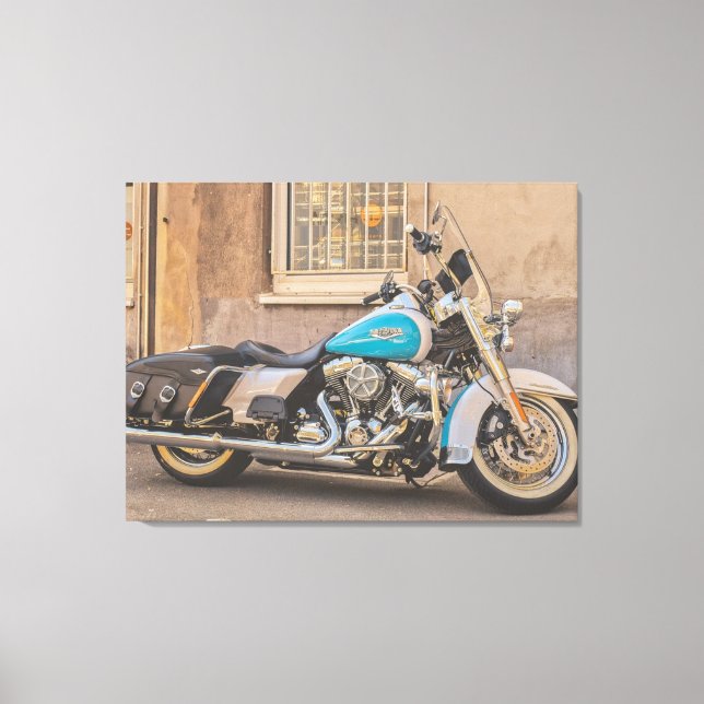 harley davidson canvas print (Front)