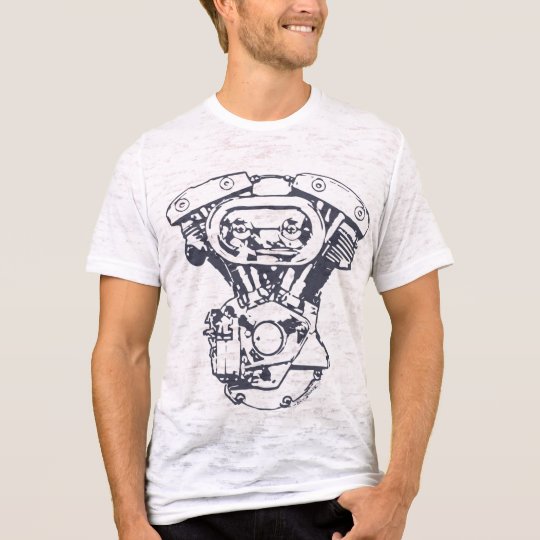 Harley Davidson Shovelhead T-Shirt | Zazzle