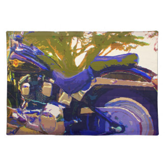Harley-FatBoy-1998 Motorcycle Placemat