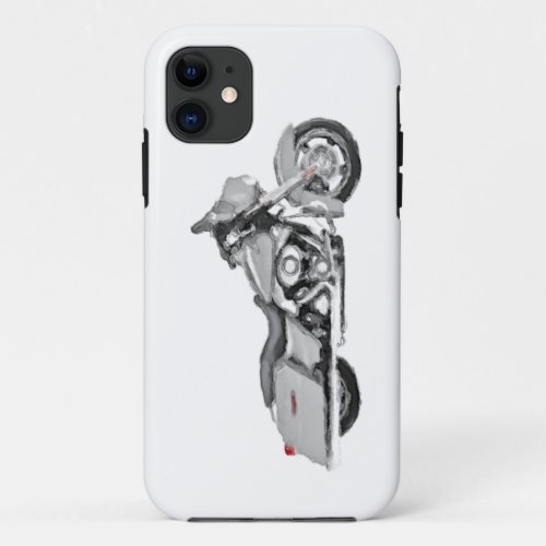Harley FLHX Street Glide Hand Painted iPhone 5 iPhone 11 Case
