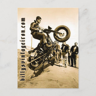 Harley Hill Climb Postcard