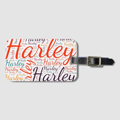 Harley Luggage Tag