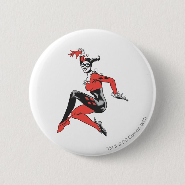 Harley Quinn 1 Button (Front)