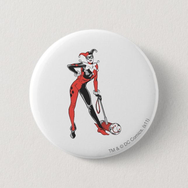 Harley Quinn 2 Button (Front)