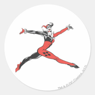 Harley Quinn 3 Classic Round Sticker