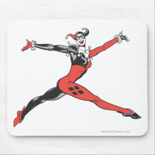 Mouse pad Harley quinn 9x7 inch Laptop pad Office Mouse pad Comics smile 