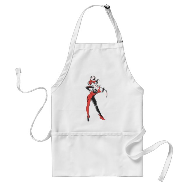 Harley Quinn 4 Adult Apron (Front)