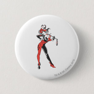 Harley Quinn 4 Pinback Button