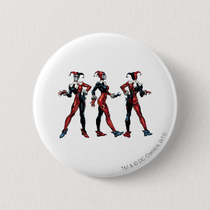 Harley Quinn - All Sides Pinback Button