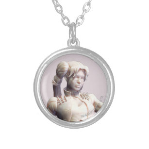 Harley Quinn Alternate 2 Silver Plated Necklace
