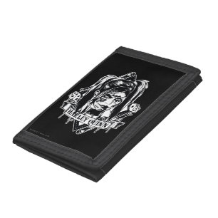 Harley Quinn Badge Tri-fold Wallet