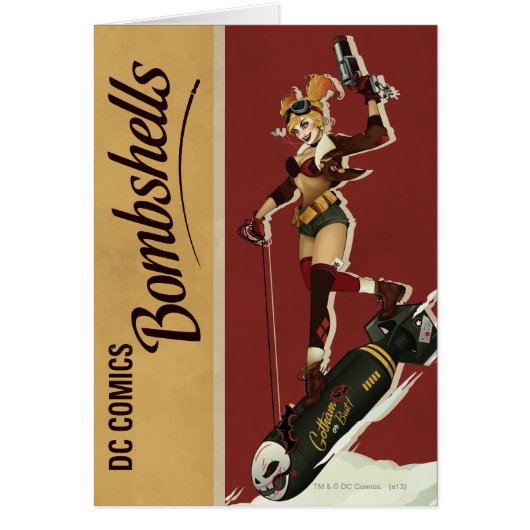 Harley Quinn Bombshells Pinup Cards (Front)
