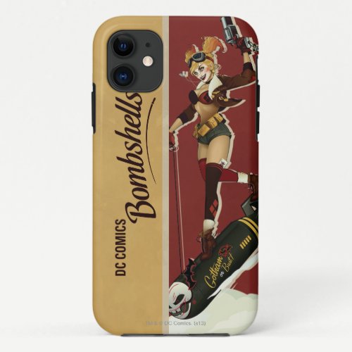 Harley Quinn Bombshells Pinup iPhone 11 Case