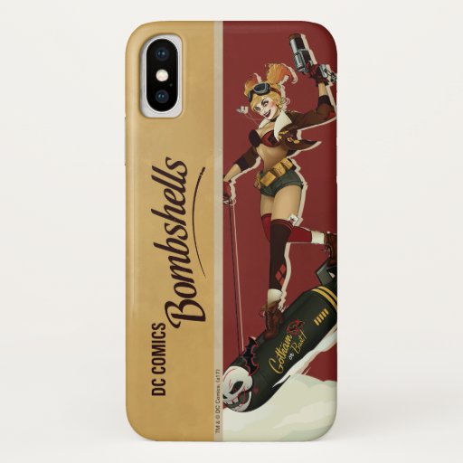 Harley Quinn Bombshells Pinup iPhone X Case