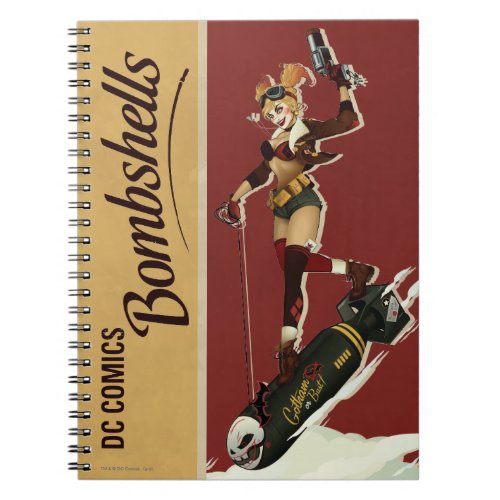 Harley Quinn Bombshells Pinup Notebook