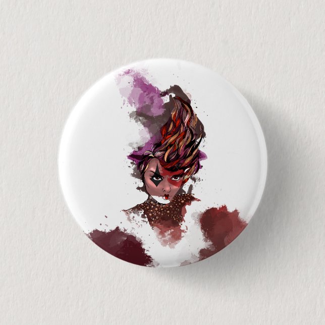 Harley Quinn  Button (Front)