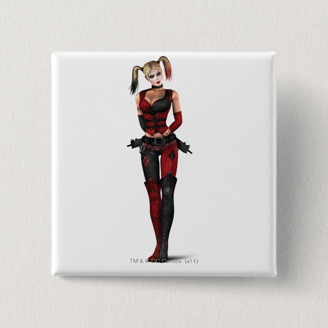 Harley Quinn Button (Front)