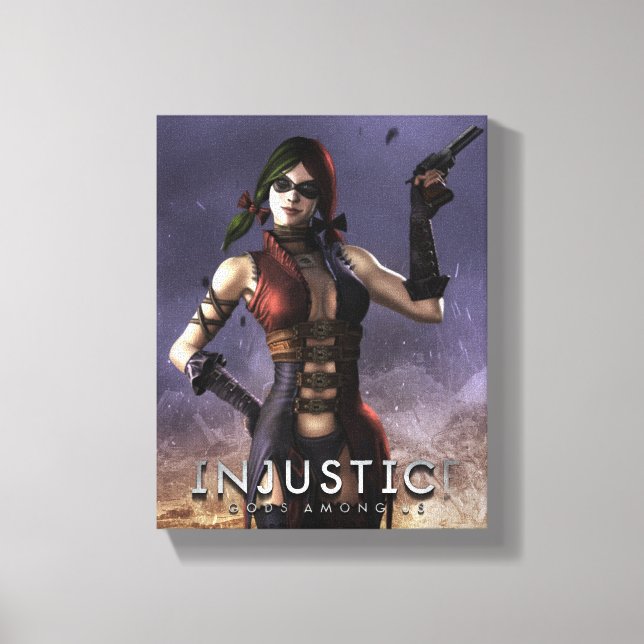 Harley Quinn Canvas Print (Front)