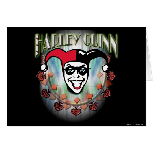 Harley Quinn - Face and Logo Cards (Front Horizontal)