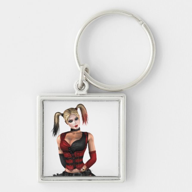 Harley Quinn Keychain (Front)
