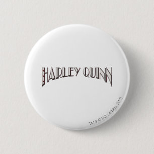 Harley Quinn - Logo Pinback Button