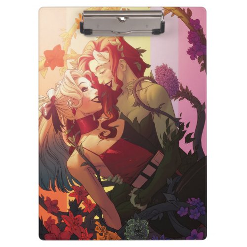 Harley Quinn  Poison Ivy Pride Comic Cover Clipboard