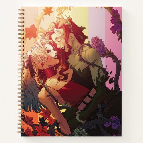 Harley Quinn  Poison Ivy Pride Comic Cover Notebook
