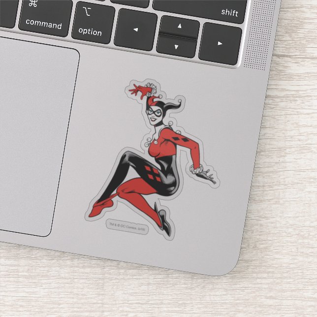 Harley Quinn Pose Sticker (Detail)