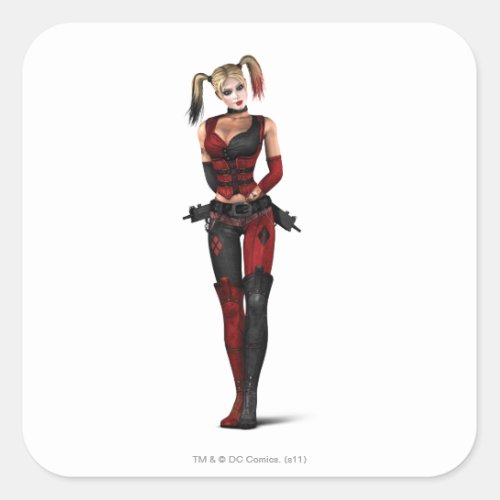 Harley Quinn Square Sticker