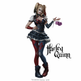Harley Quinn With Fuzzy Dice Statuette