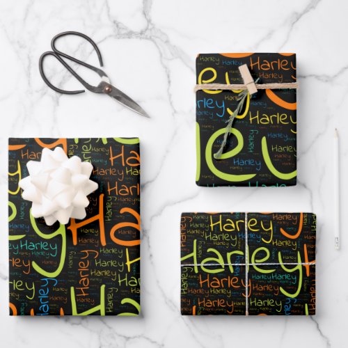 Harley Wrapping Paper Sheets