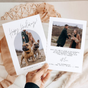 HARLOW Modern Howlidays Dog Christmas Card