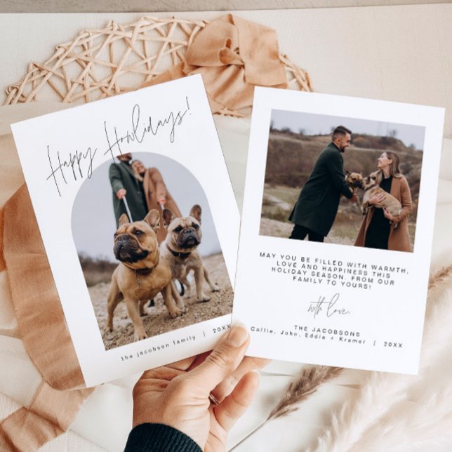 HARLOW Modern Howlidays Dog Christmas Card (Creator Uploaded)