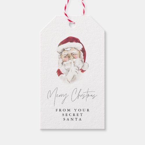 HARLOW Modern Secret Santa Gift Exchange Gift Tags