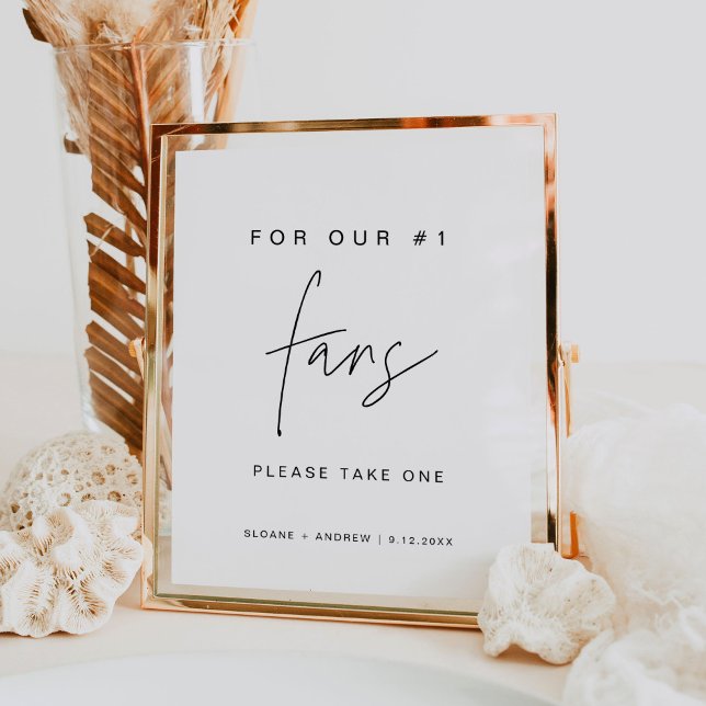 HARLOW Wedding Fans Sign (Creator Uploaded)