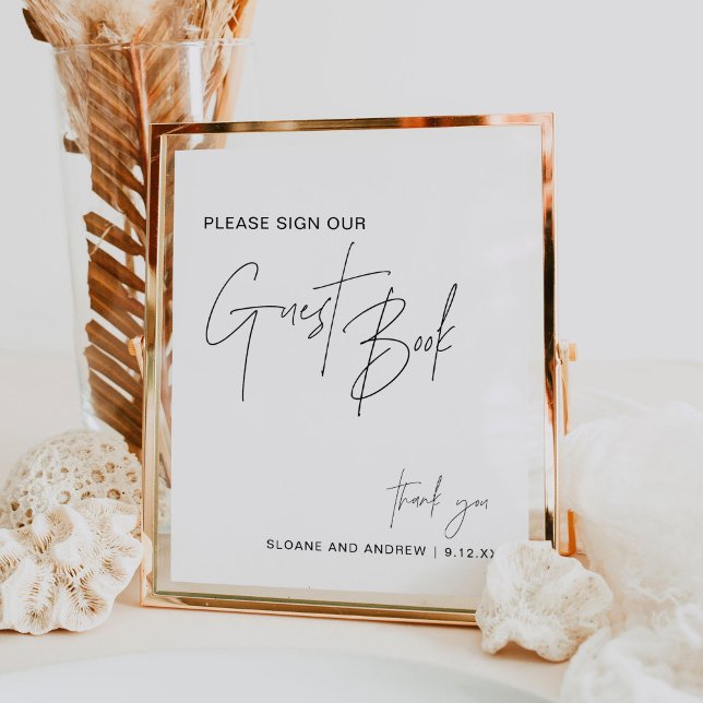 HARLOW Wedding Guest Book Sign (Creator Uploaded)