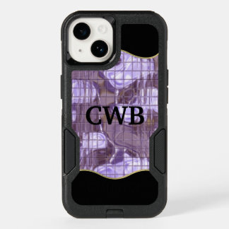 Harlowish Rue Protective Chic Monogram  OtterBox iPhone 14 Case