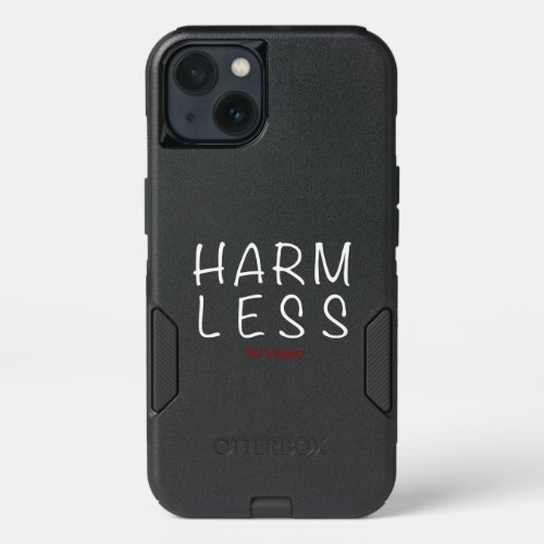 Harm Less _ Go Vegan Light Version iPhone 13 Case