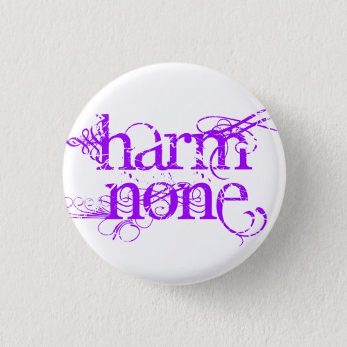 Harm None Button