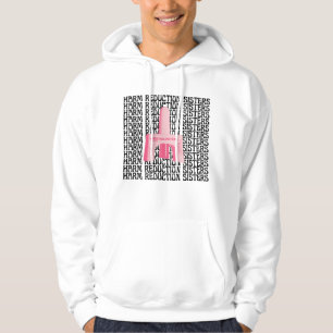 Harm Reduction Sisters Pink Narcan Hoodie