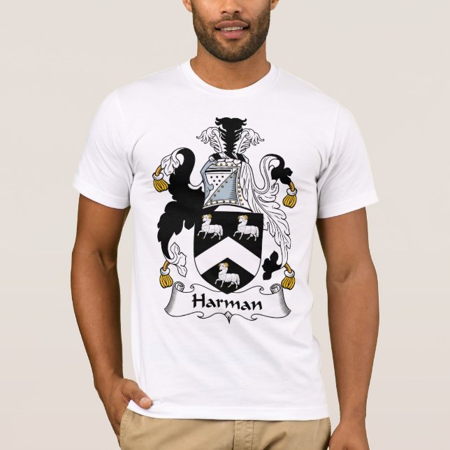 Harman Family Crest T-Shirt (Front)