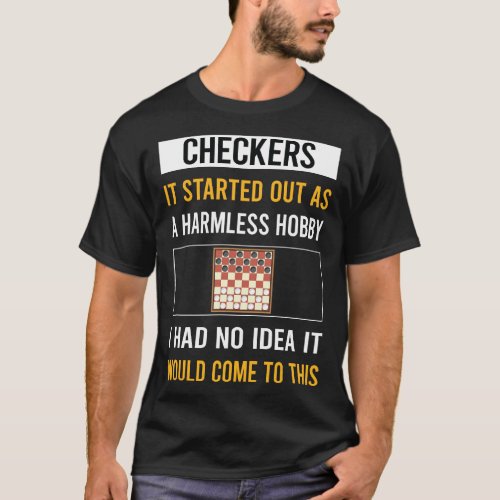 Harmless Hobby Checkers T_Shirt