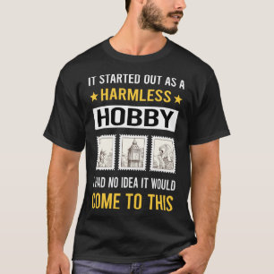 Harmless Hobby Philately Postage Stamp Stamps T-Shirt