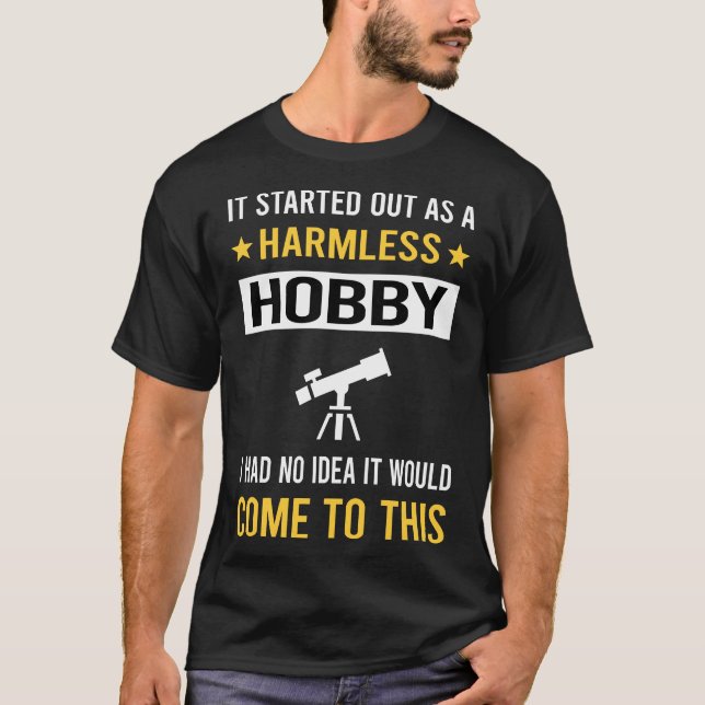 Harmless Hobby Stargazing Stargaze T-Shirt (Front)