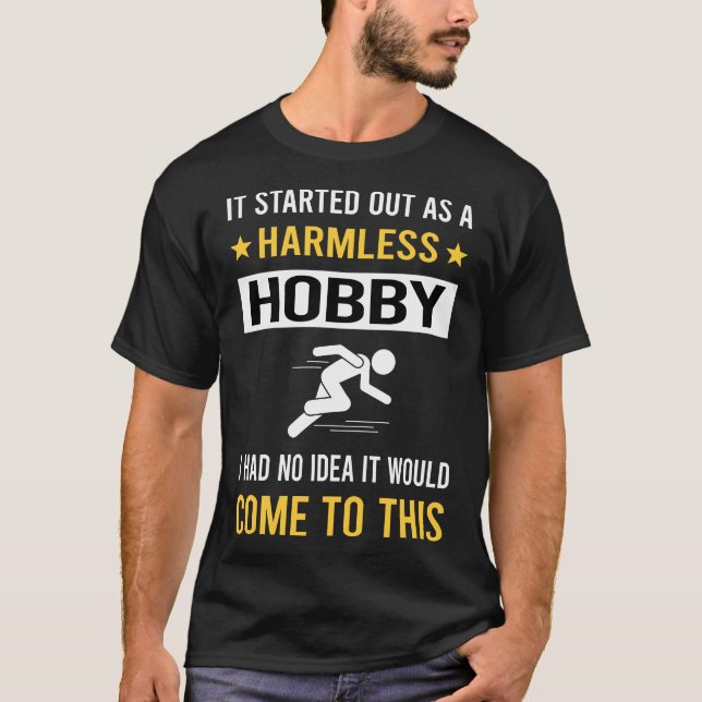 Harmless Hobby Track And Field T-Shirt (Front)