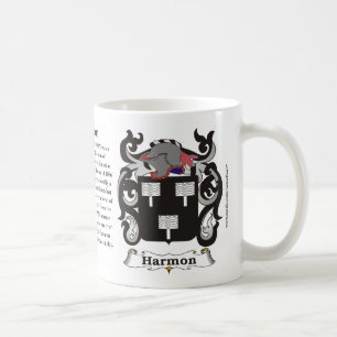 Harmon Family Coat of Arms Mug