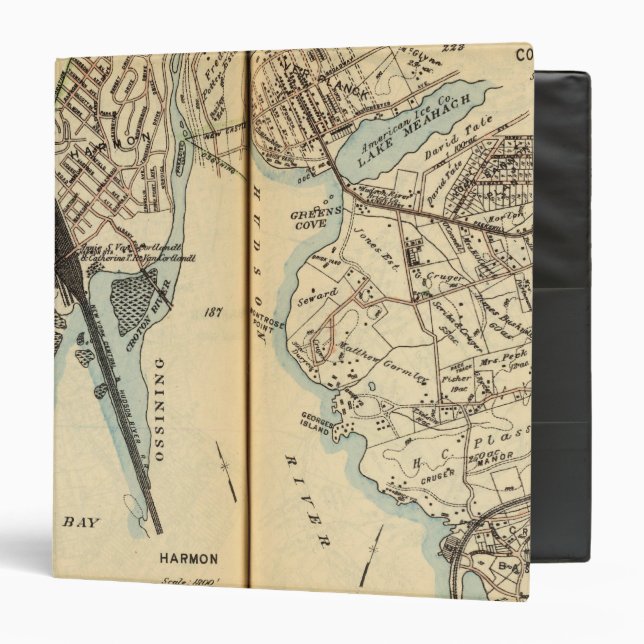 Harmon Park, New York 3 Ring Binder (Front/Inside)